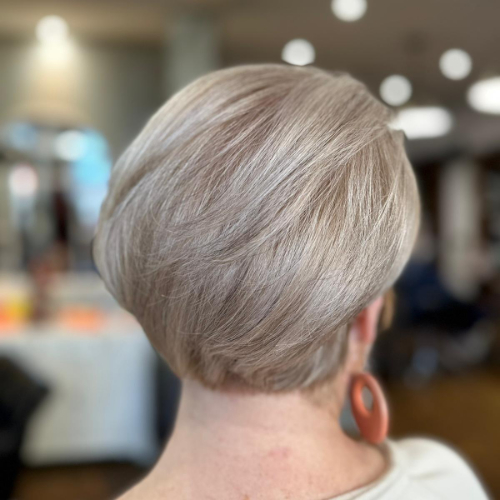 An example of our hair styling service