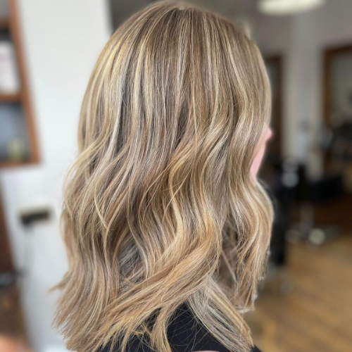 An example of our hair styling service