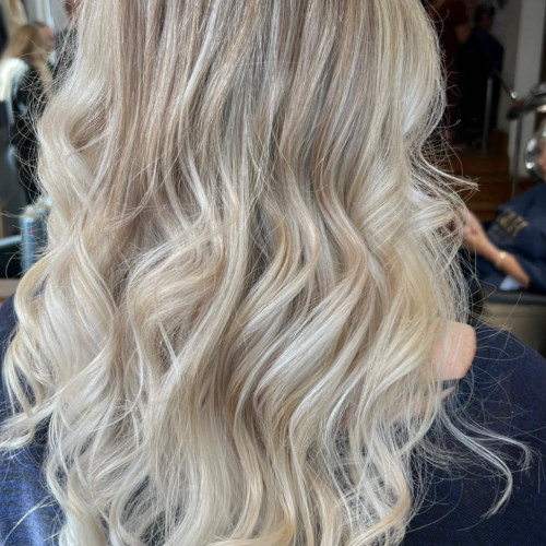 An example of our hair colouring service