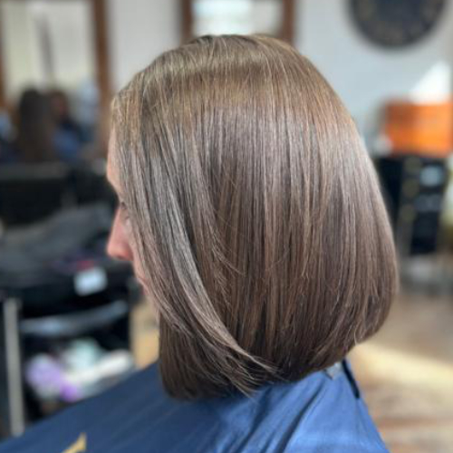 An example of our hair styling service